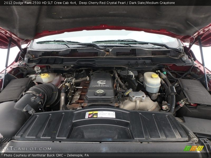 Deep Cherry Red Crystal Pearl / Dark Slate/Medium Graystone 2012 Dodge Ram 2500 HD SLT Crew Cab 4x4