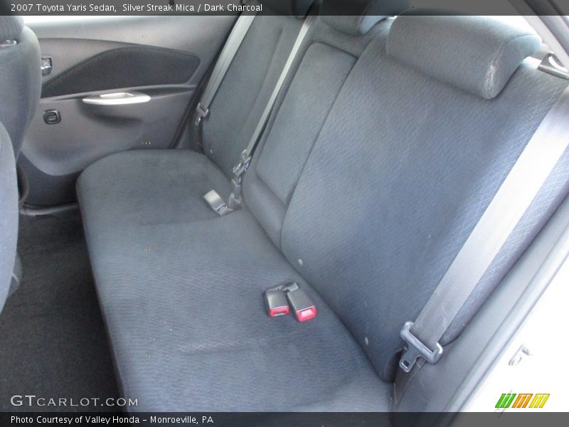 Silver Streak Mica / Dark Charcoal 2007 Toyota Yaris Sedan