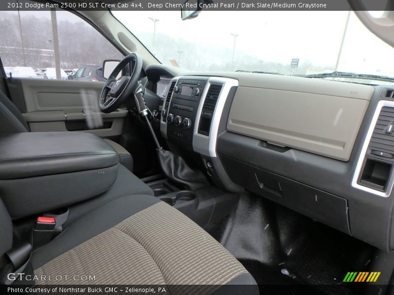 Deep Cherry Red Crystal Pearl / Dark Slate/Medium Graystone 2012 Dodge Ram 2500 HD SLT Crew Cab 4x4