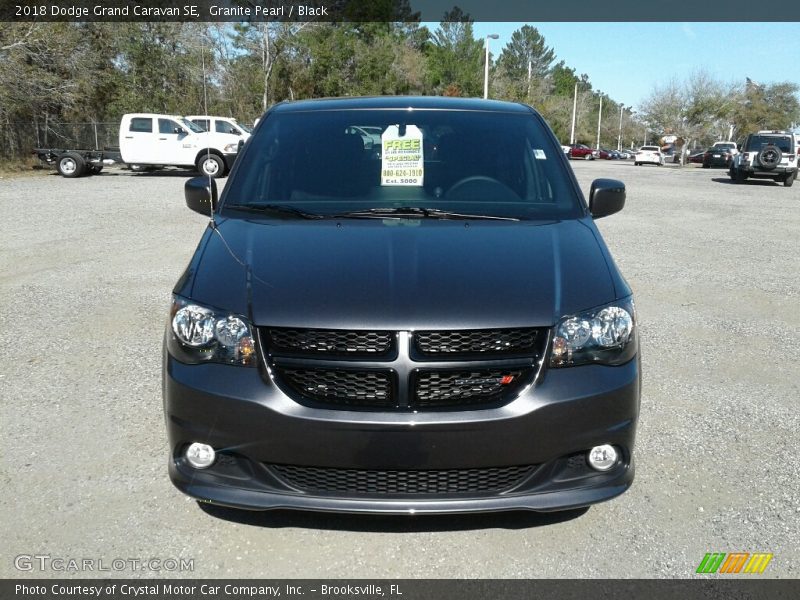 Granite Pearl / Black 2018 Dodge Grand Caravan SE