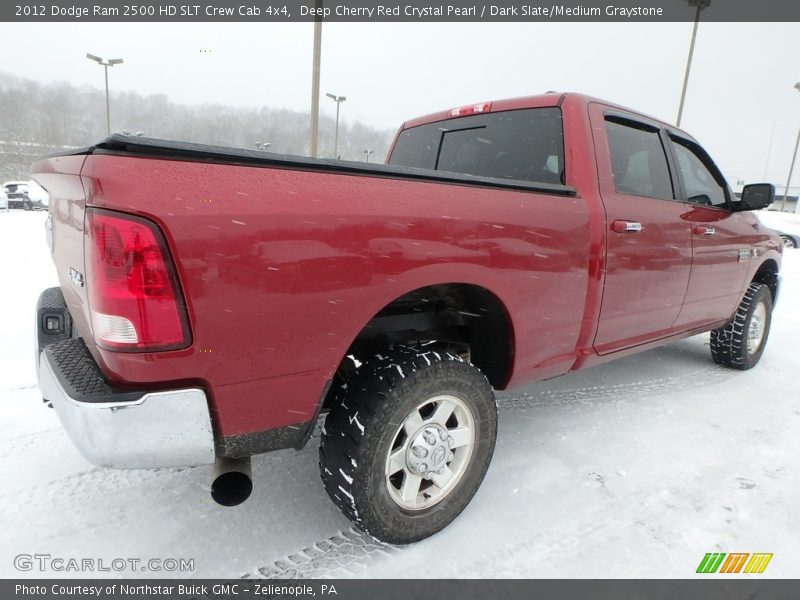 Deep Cherry Red Crystal Pearl / Dark Slate/Medium Graystone 2012 Dodge Ram 2500 HD SLT Crew Cab 4x4
