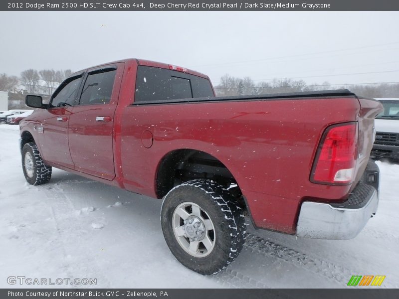 Deep Cherry Red Crystal Pearl / Dark Slate/Medium Graystone 2012 Dodge Ram 2500 HD SLT Crew Cab 4x4