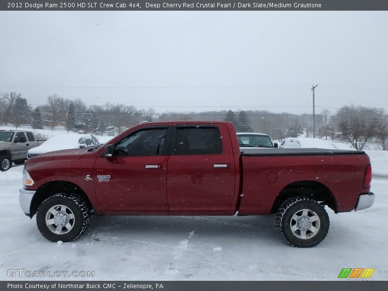 Deep Cherry Red Crystal Pearl / Dark Slate/Medium Graystone 2012 Dodge Ram 2500 HD SLT Crew Cab 4x4