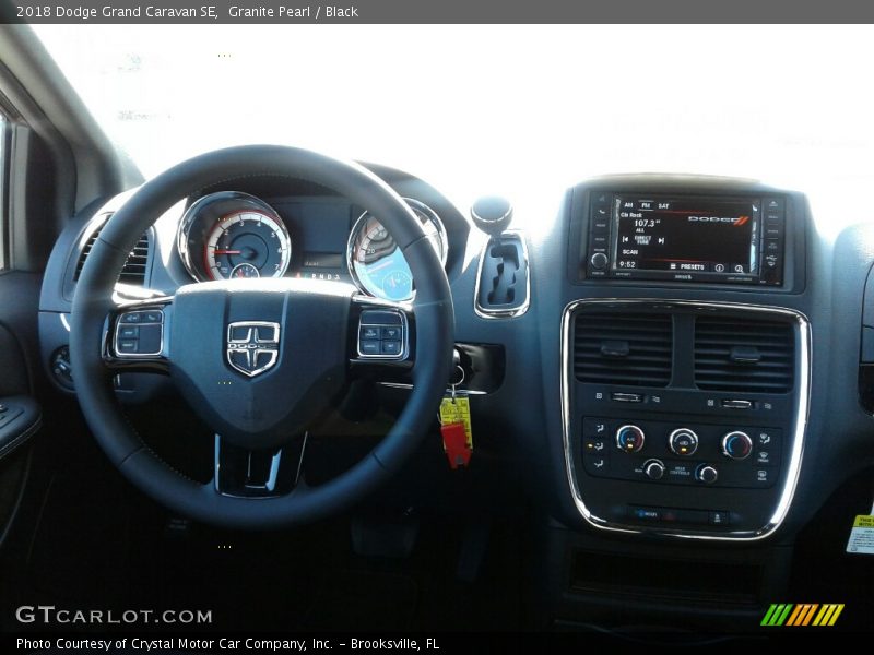 Granite Pearl / Black 2018 Dodge Grand Caravan SE