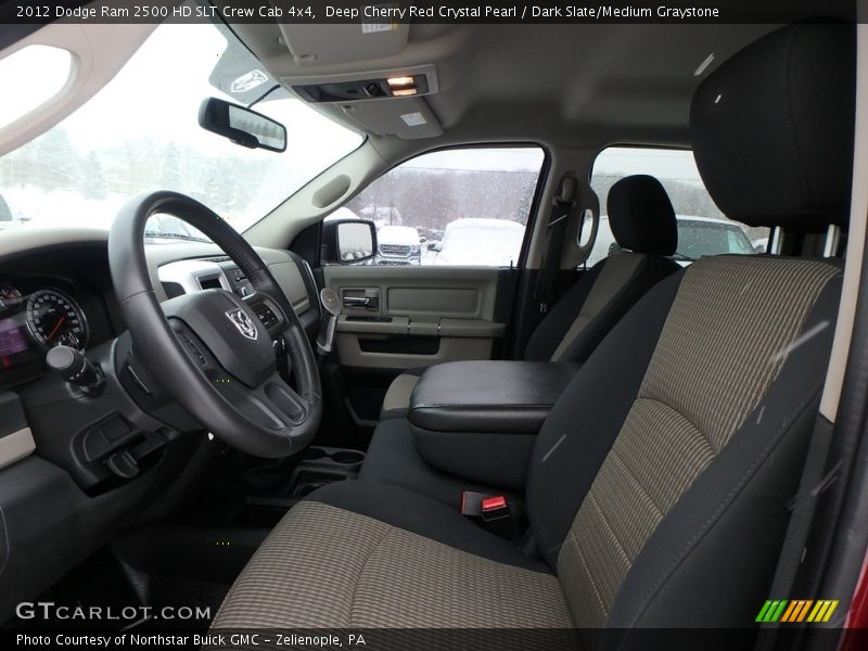 Deep Cherry Red Crystal Pearl / Dark Slate/Medium Graystone 2012 Dodge Ram 2500 HD SLT Crew Cab 4x4