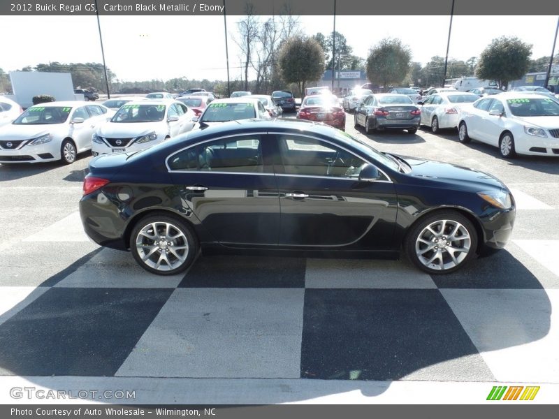 Carbon Black Metallic / Ebony 2012 Buick Regal GS