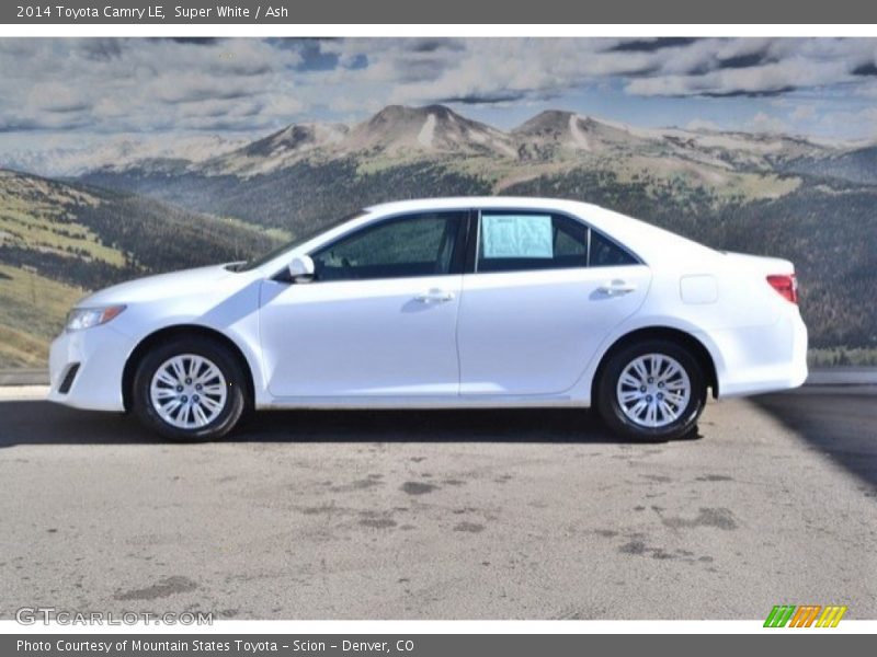 Super White / Ash 2014 Toyota Camry LE