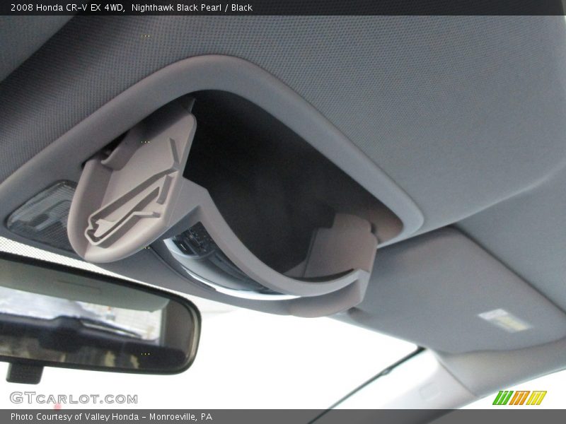 Nighthawk Black Pearl / Black 2008 Honda CR-V EX 4WD