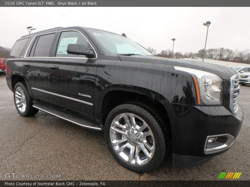 Onyx Black / Jet Black 2018 GMC Yukon SLT 4WD
