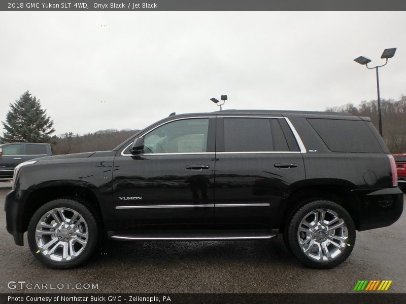 Onyx Black / Jet Black 2018 GMC Yukon SLT 4WD
