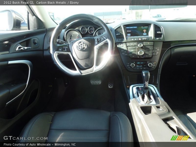 Carbon Black Metallic / Ebony 2012 Buick Regal GS