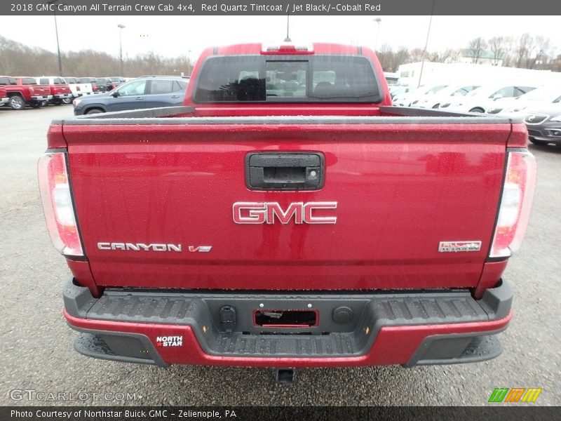 Red Quartz Tintcoat / Jet Black/­Cobalt Red 2018 GMC Canyon All Terrain Crew Cab 4x4