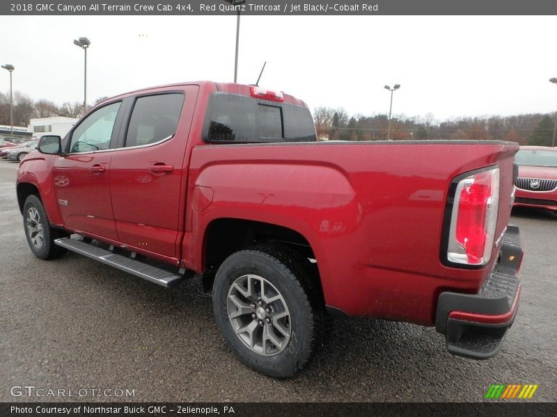 Red Quartz Tintcoat / Jet Black/­Cobalt Red 2018 GMC Canyon All Terrain Crew Cab 4x4