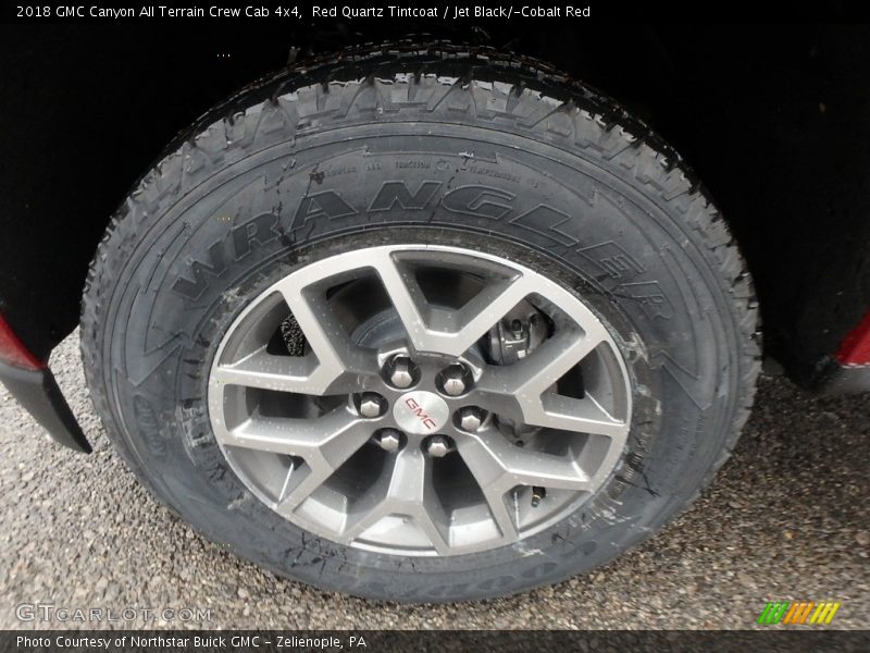 Red Quartz Tintcoat / Jet Black/­Cobalt Red 2018 GMC Canyon All Terrain Crew Cab 4x4
