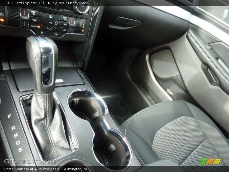 Ruby Red / Ebony Black 2017 Ford Explorer XLT