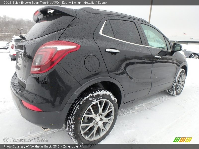 Ebony Twilight Metallic / Ebony 2018 Buick Encore Sport Touring AWD