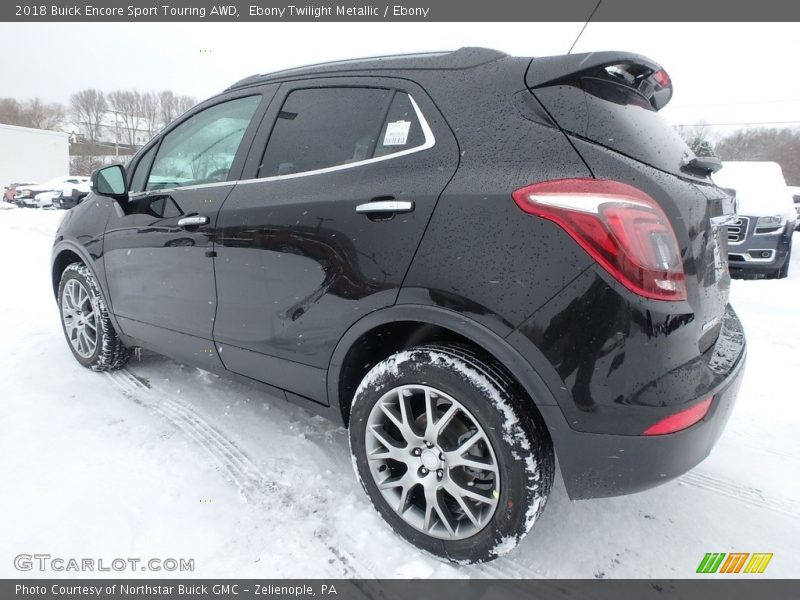 Ebony Twilight Metallic / Ebony 2018 Buick Encore Sport Touring AWD