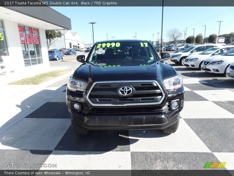 Black / TRD Graphite 2017 Toyota Tacoma SR5 Double Cab 4x4