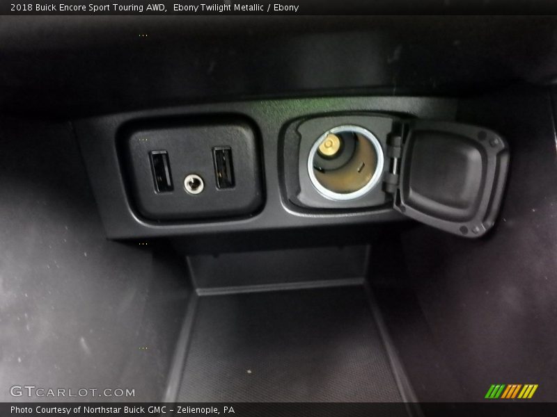 Ebony Twilight Metallic / Ebony 2018 Buick Encore Sport Touring AWD