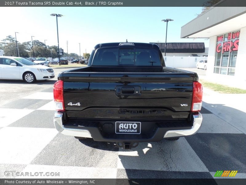 Black / TRD Graphite 2017 Toyota Tacoma SR5 Double Cab 4x4