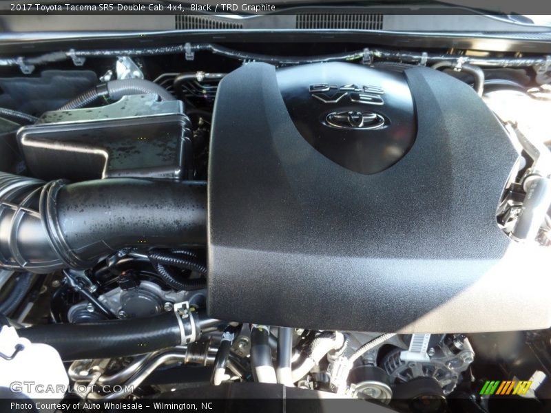 Black / TRD Graphite 2017 Toyota Tacoma SR5 Double Cab 4x4