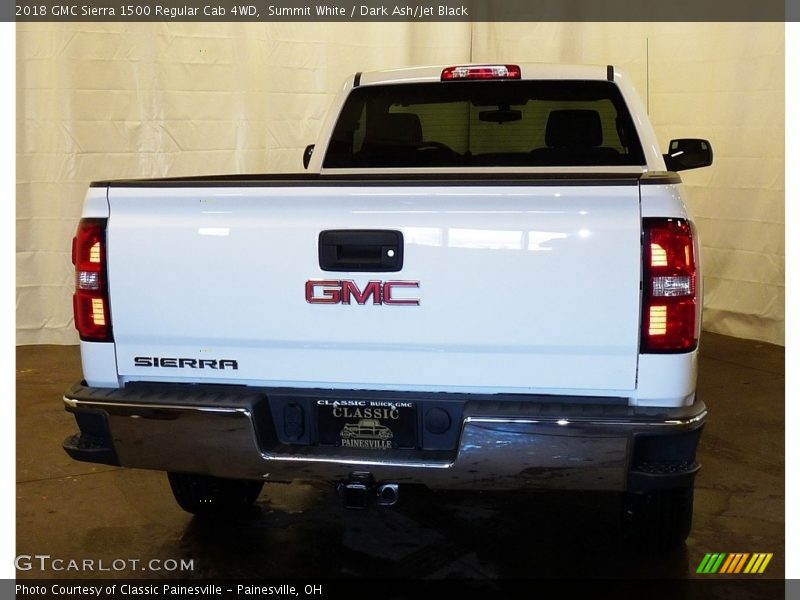Summit White / Dark Ash/Jet Black 2018 GMC Sierra 1500 Regular Cab 4WD