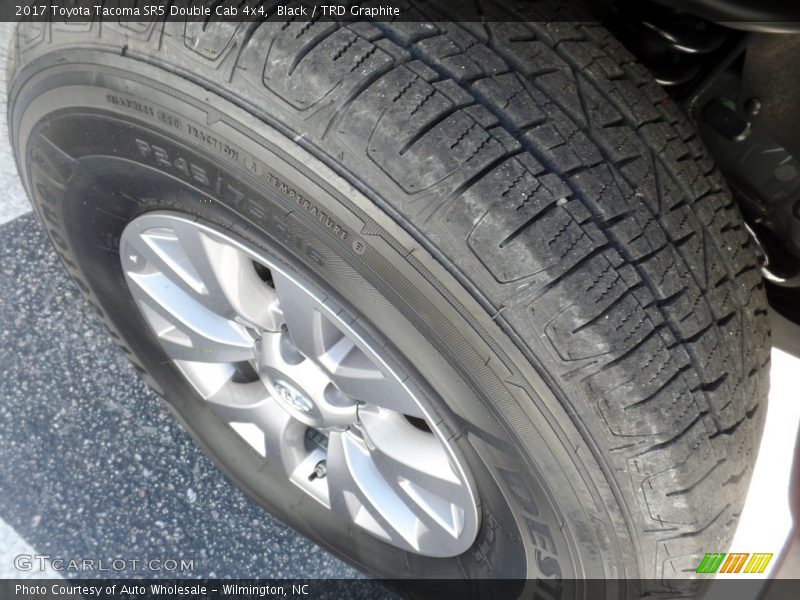 Black / TRD Graphite 2017 Toyota Tacoma SR5 Double Cab 4x4