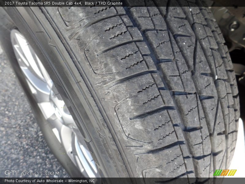 Black / TRD Graphite 2017 Toyota Tacoma SR5 Double Cab 4x4