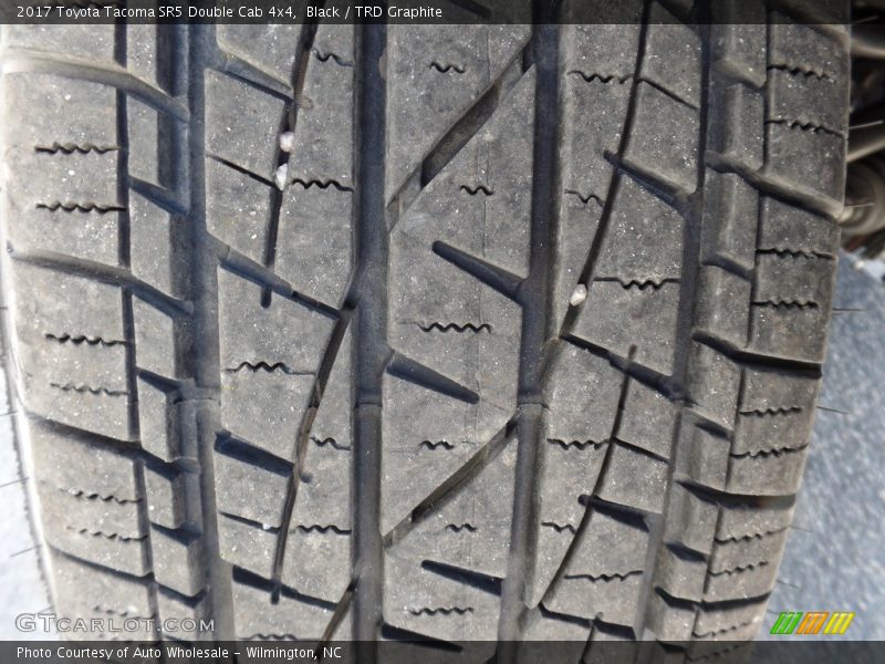 Black / TRD Graphite 2017 Toyota Tacoma SR5 Double Cab 4x4