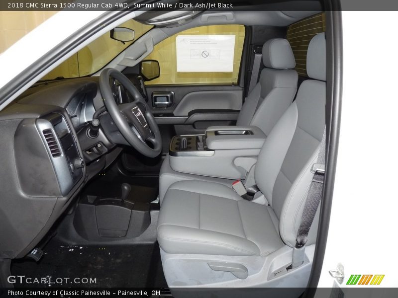 Summit White / Dark Ash/Jet Black 2018 GMC Sierra 1500 Regular Cab 4WD