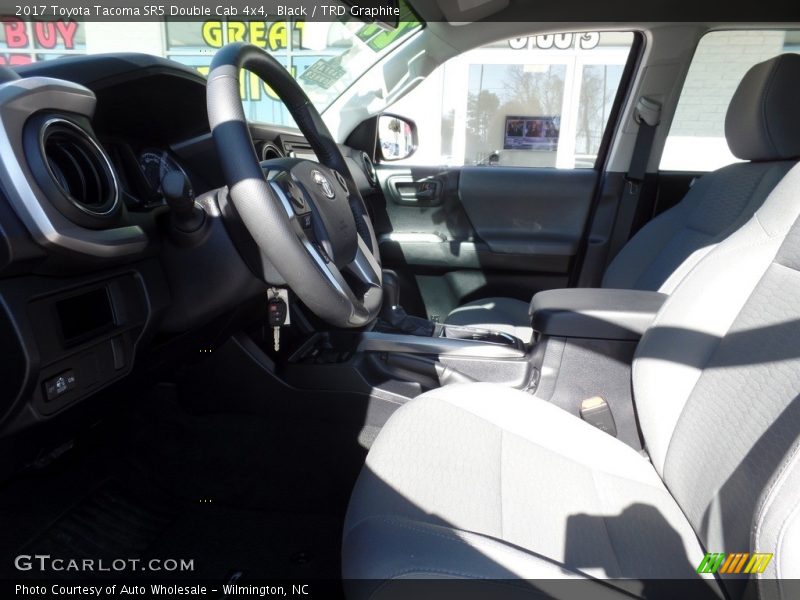 Black / TRD Graphite 2017 Toyota Tacoma SR5 Double Cab 4x4