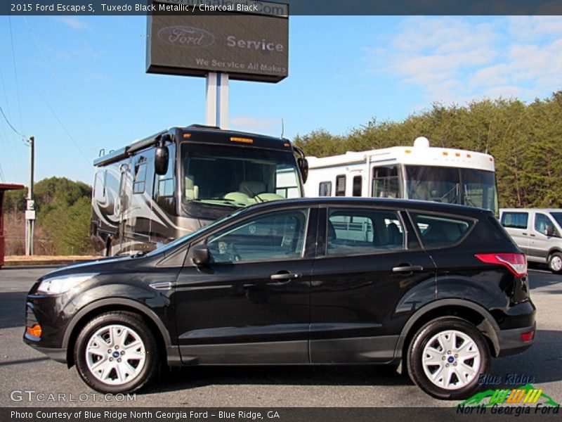 Tuxedo Black Metallic / Charcoal Black 2015 Ford Escape S