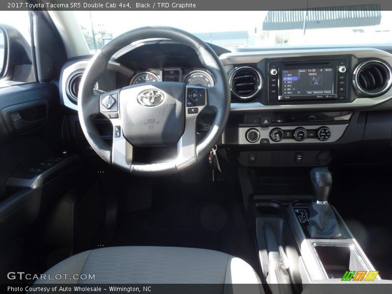 Black / TRD Graphite 2017 Toyota Tacoma SR5 Double Cab 4x4