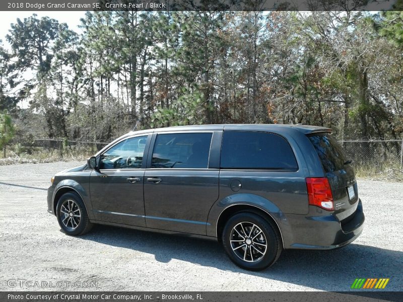 Granite Pearl / Black 2018 Dodge Grand Caravan SE