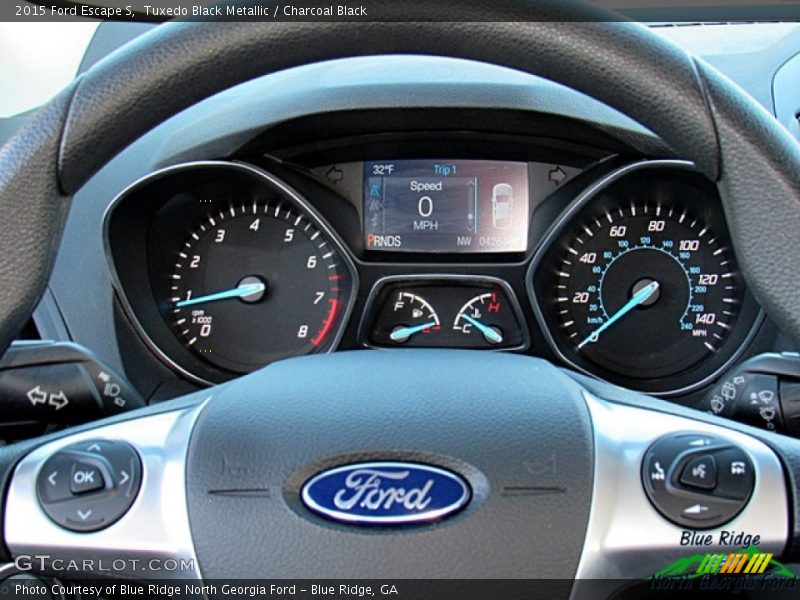 Tuxedo Black Metallic / Charcoal Black 2015 Ford Escape S