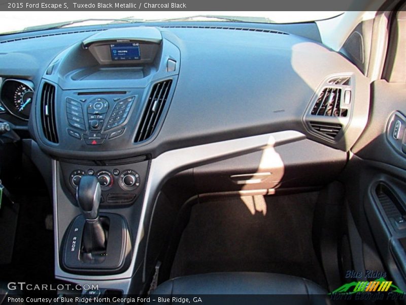 Tuxedo Black Metallic / Charcoal Black 2015 Ford Escape S