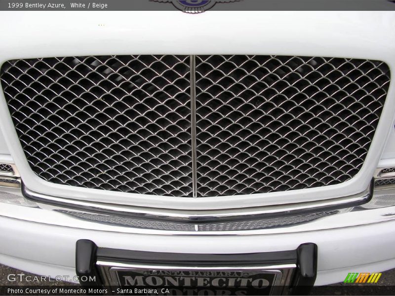 White / Beige 1999 Bentley Azure