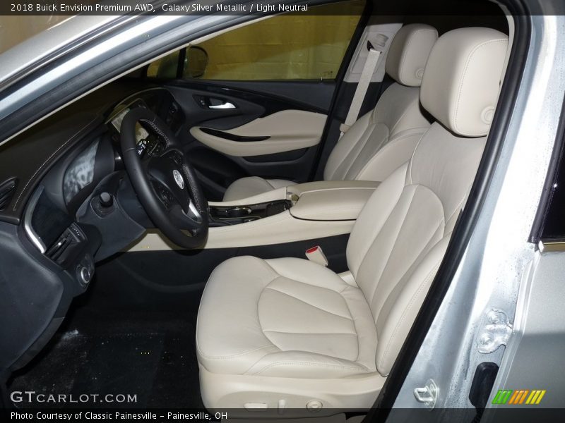 Galaxy Silver Metallic / Light Neutral 2018 Buick Envision Premium AWD