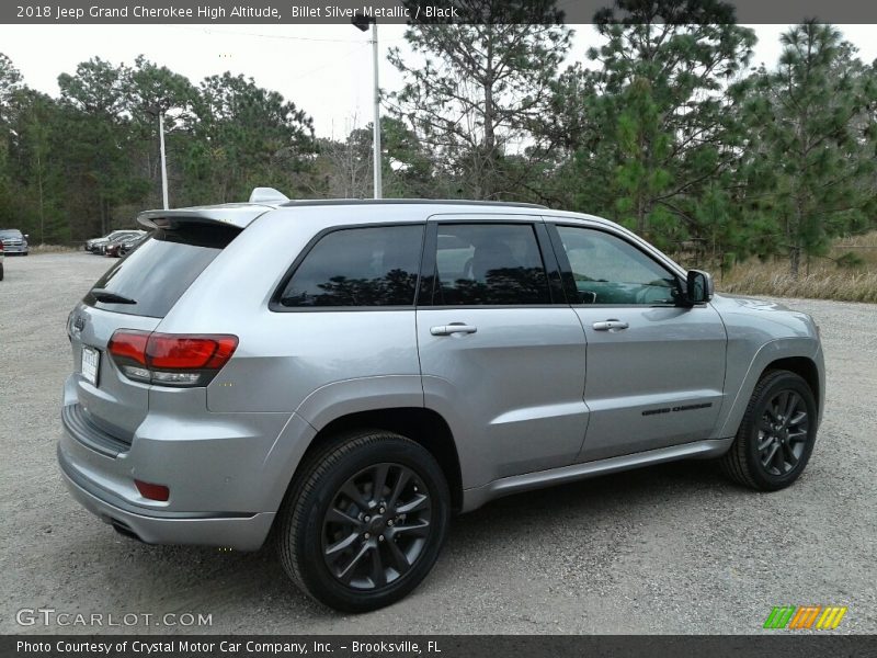 Billet Silver Metallic / Black 2018 Jeep Grand Cherokee High Altitude