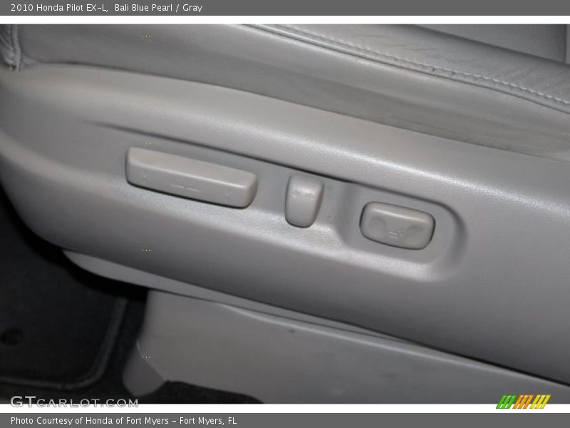 Bali Blue Pearl / Gray 2010 Honda Pilot EX-L