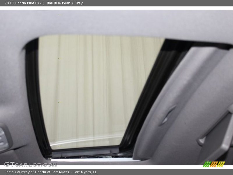 Bali Blue Pearl / Gray 2010 Honda Pilot EX-L