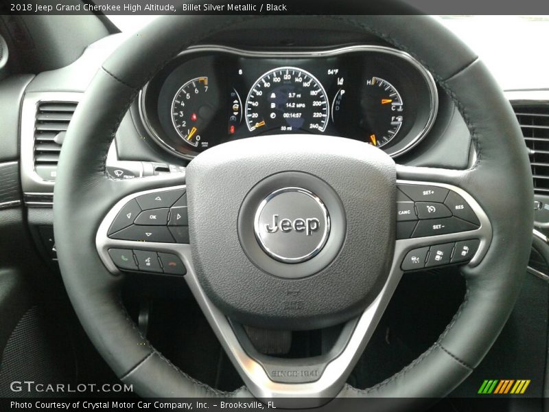  2018 Grand Cherokee High Altitude Steering Wheel