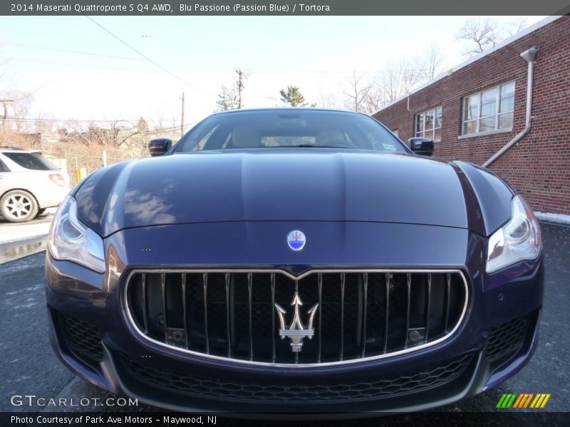 Blu Passione (Passion Blue) / Tortora 2014 Maserati Quattroporte S Q4 AWD