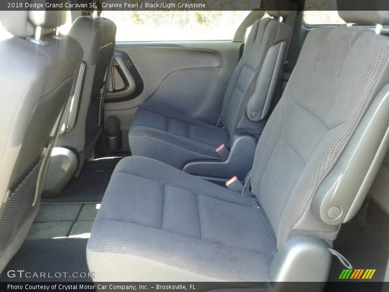 Granite Pearl / Black/Light Graystone 2018 Dodge Grand Caravan SE