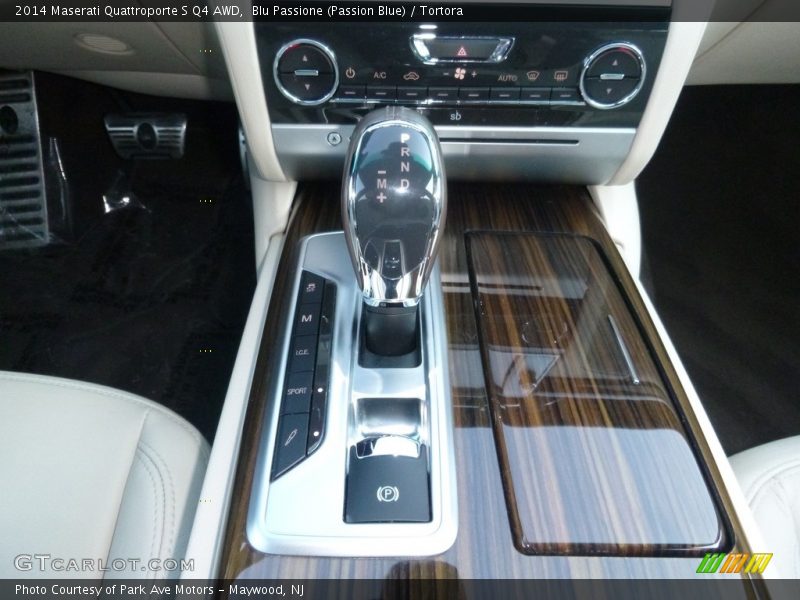 Blu Passione (Passion Blue) / Tortora 2014 Maserati Quattroporte S Q4 AWD