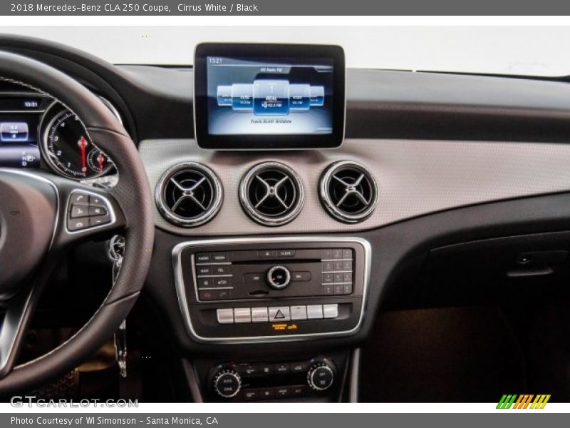 Cirrus White / Black 2018 Mercedes-Benz CLA 250 Coupe