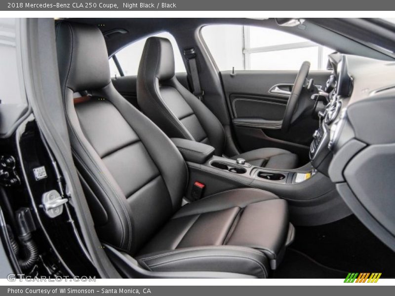 Night Black / Black 2018 Mercedes-Benz CLA 250 Coupe