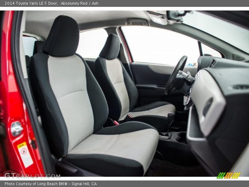 Absolutely Red / Ash 2014 Toyota Yaris LE 5 Door