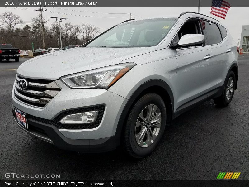 Mineral Gray / Gray 2016 Hyundai Santa Fe Sport