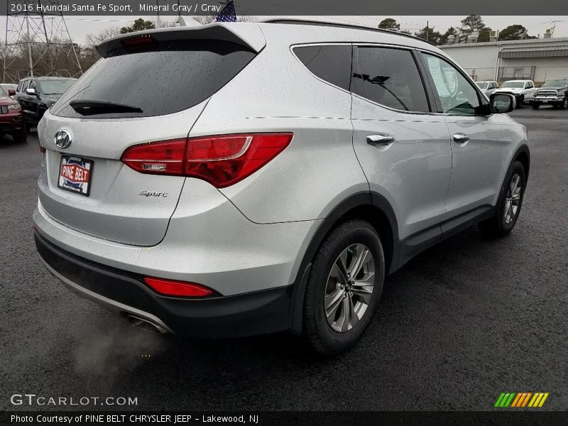 Mineral Gray / Gray 2016 Hyundai Santa Fe Sport